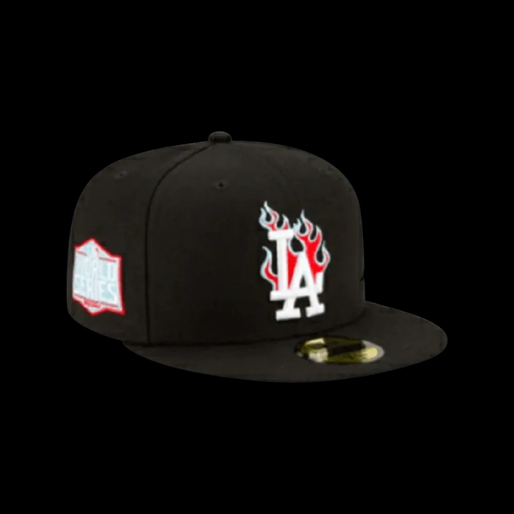 New Era 59Fifty Team Fire Dodgers Cap - HypeFly India View 1