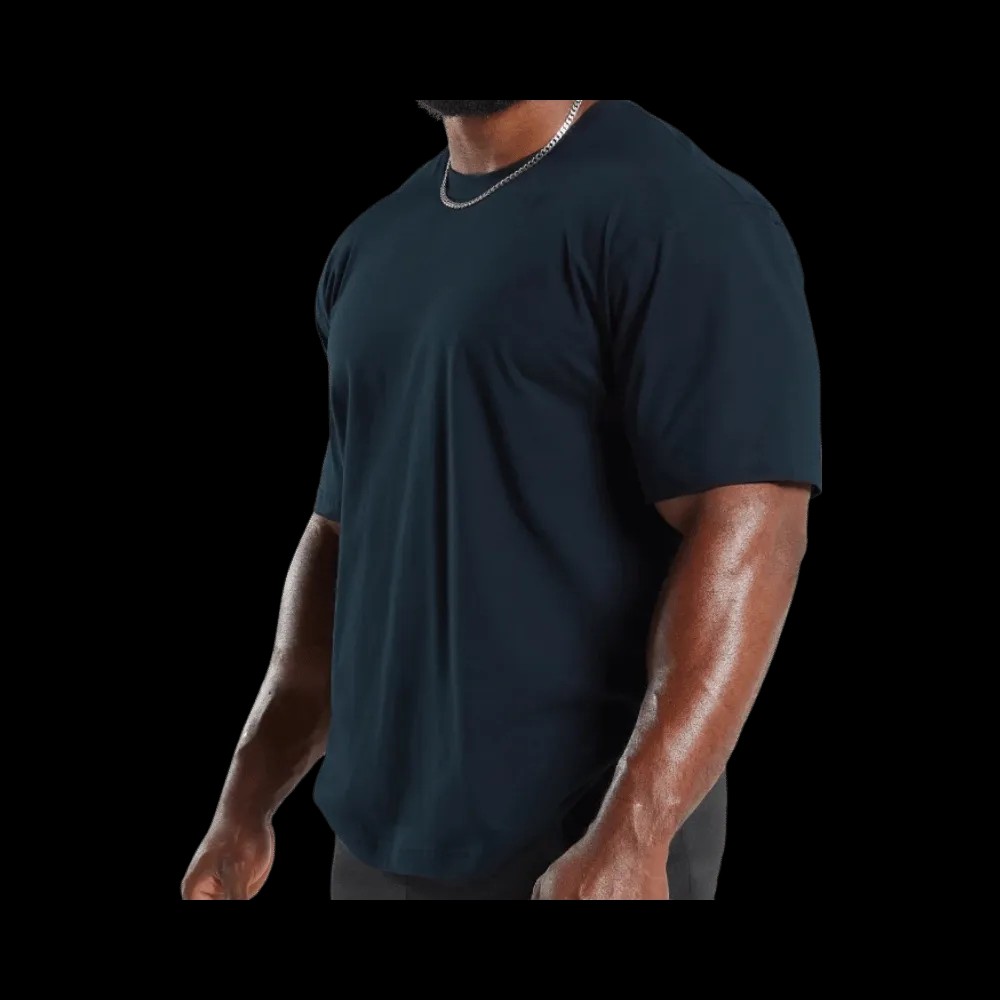 Gymshark Power T-Shirt Oversized Fit Navy - HypeFly India View 5
