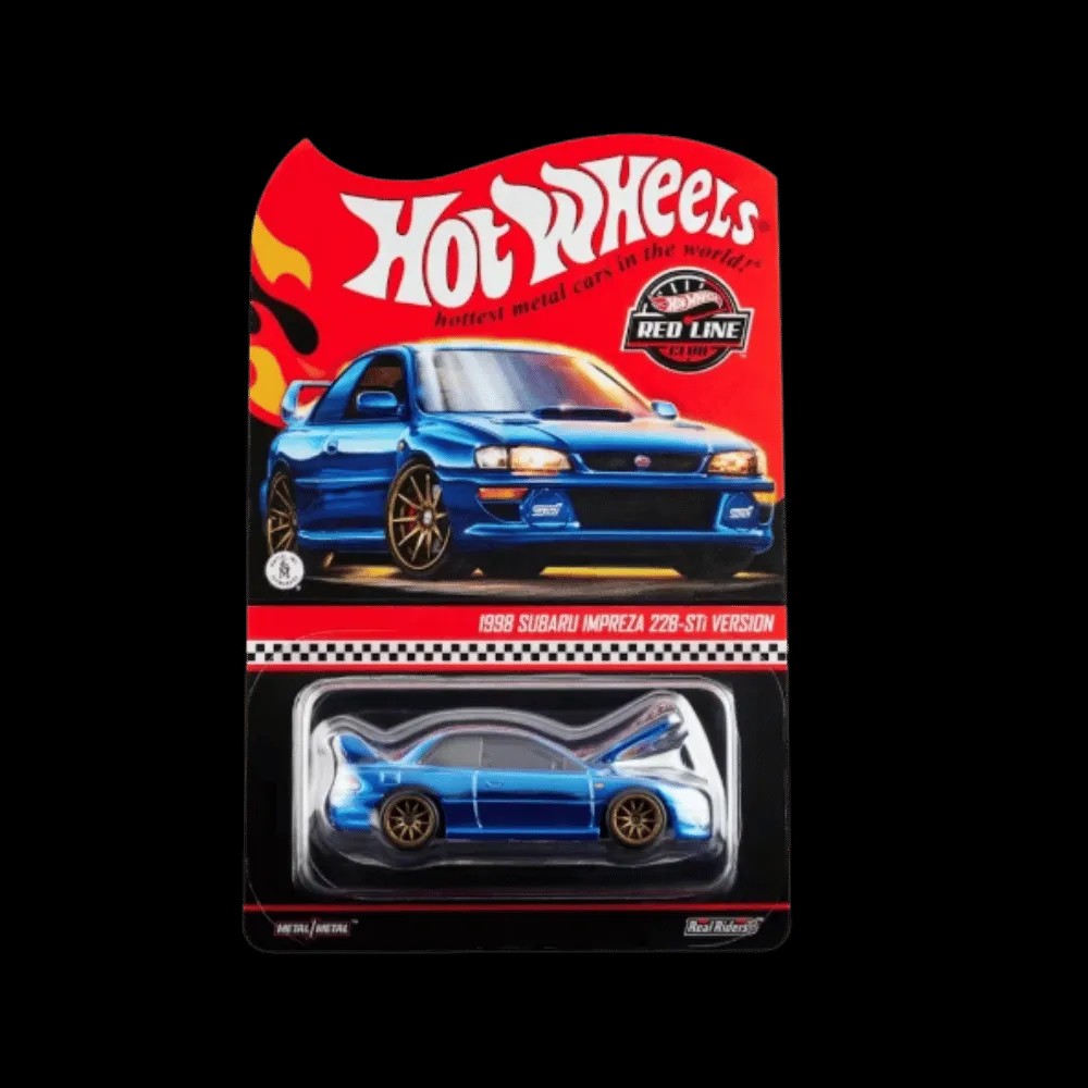 Hot Wheels RLC Exclusive 1998 Subaru 22B-STi Spectraflame OTTO Blue - HypeFly India View 1