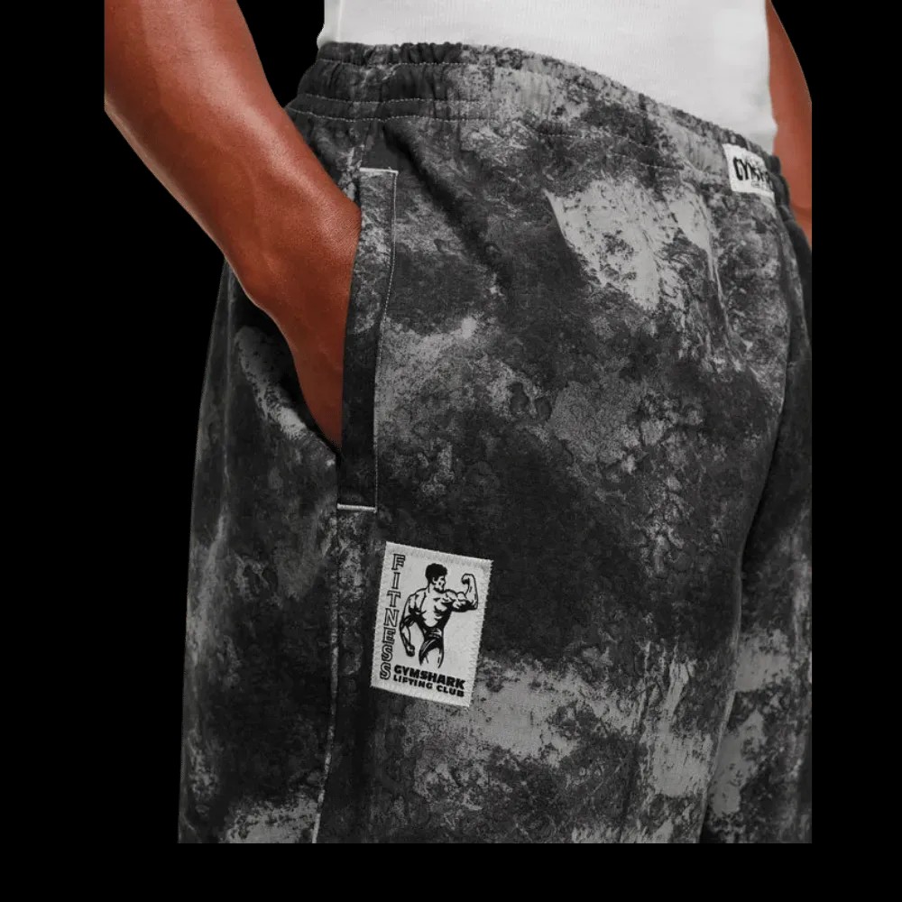 Gymshark Straight Leg Pumper Pants Oversized Fit Smokey Grey - HypeFly India View 5