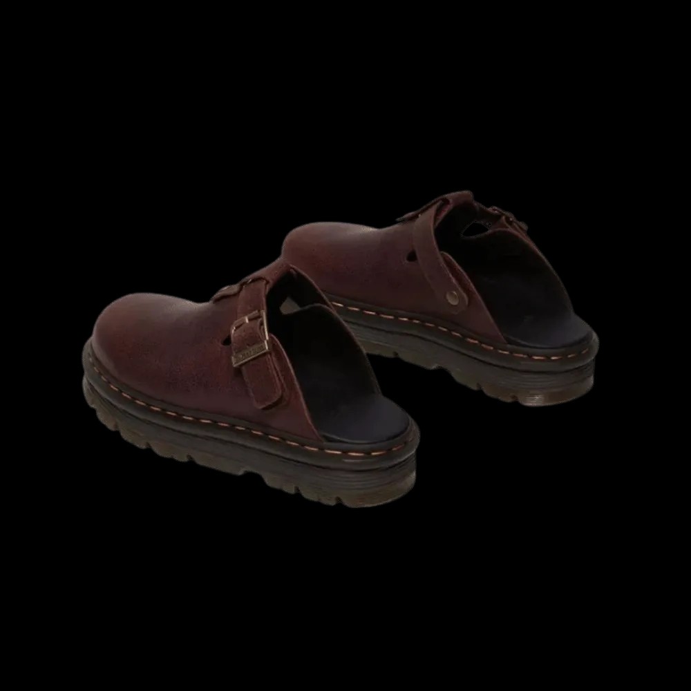 Dr Martens Zebzag Leather Brown - HypeFly India View 3