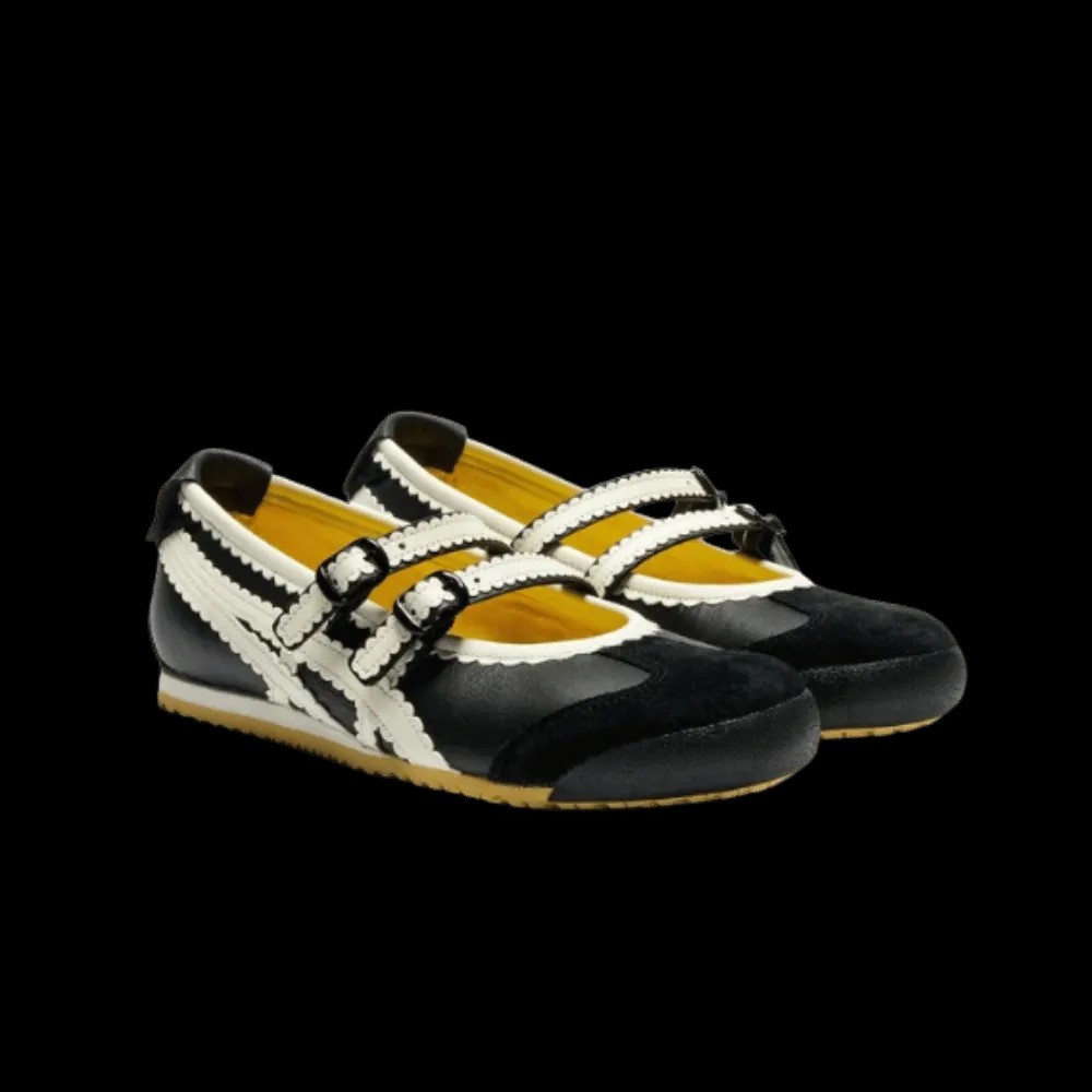Onitsuka Tiger Mexico 66 TGRS Black Cream - HypeFly India View 4