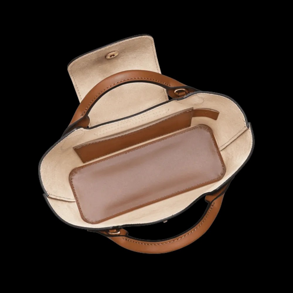 Longchamp Épure XS Tote bag Cognac - Leather - HypeFly India View 2