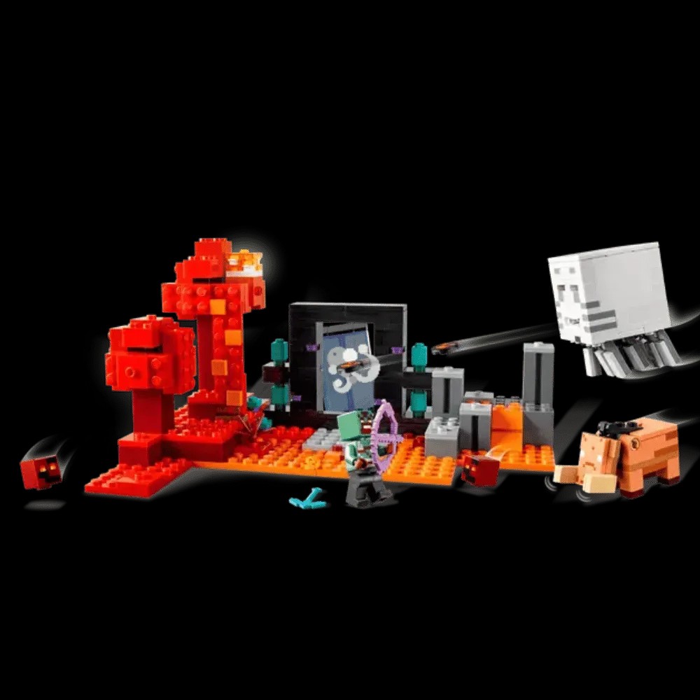 Lego Minecraft The Nether Portal Ambush - HypeFly India View 5