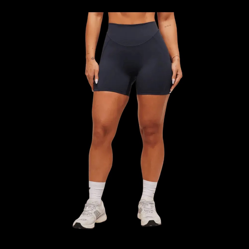 Gymshark Lifting Dipped Waistband Short Heavy Blue - HypeFly India View 5