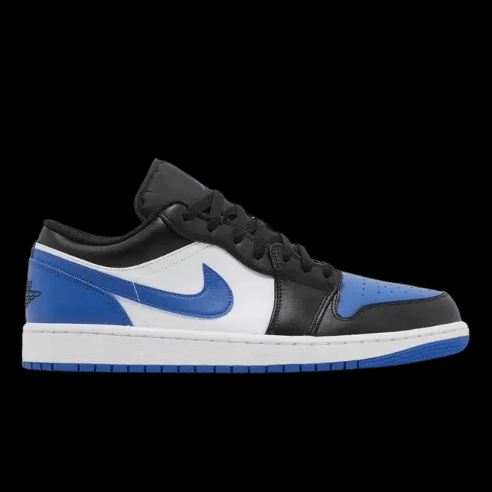 Air Jordan 1 Low Black Royal Toe - HypeFly India View 1