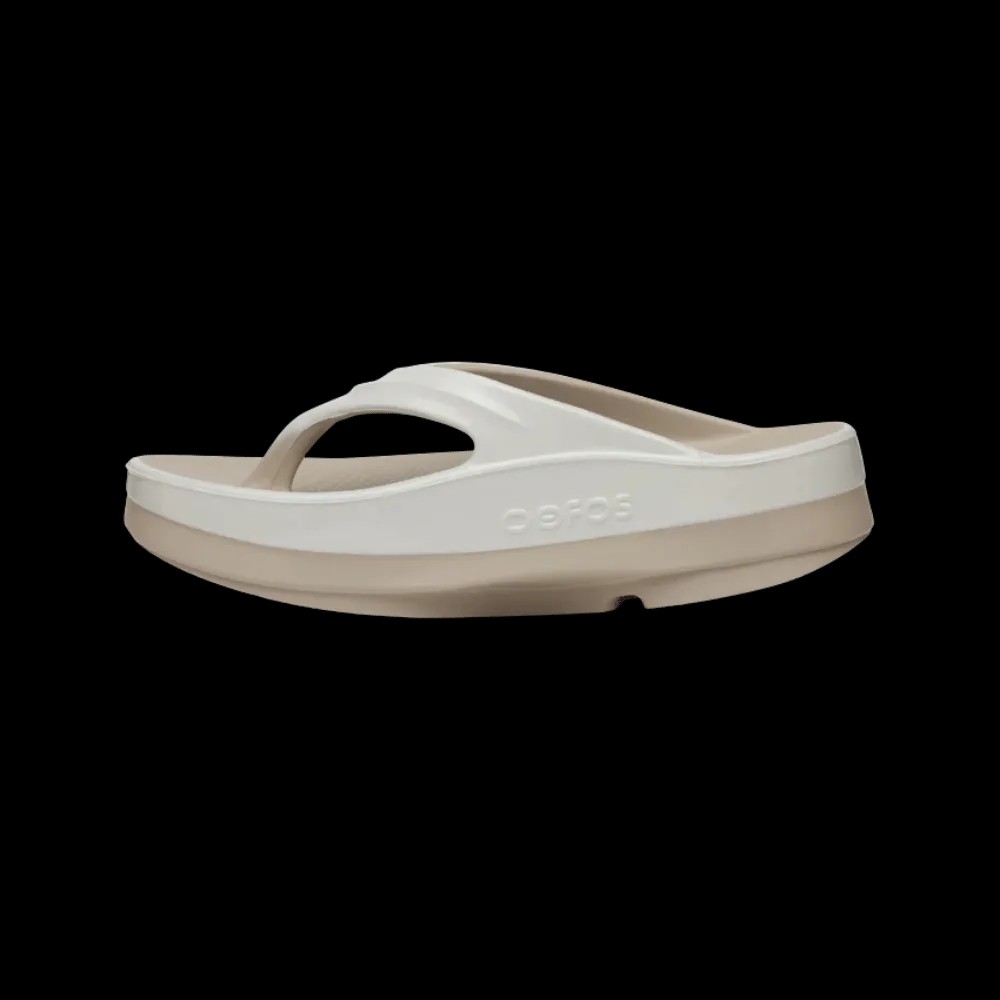 Oofos OOmega OOlala Stacked Sandal - Fog - HypeFly India View 3