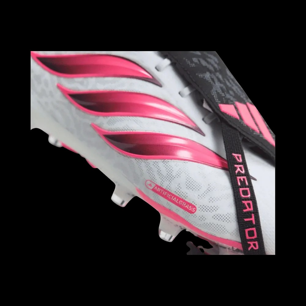 Adidas Predator Elite Fold-Over Tongue Artificial Ground Soccer Cleats Cloud White - HypeFly India View 4
