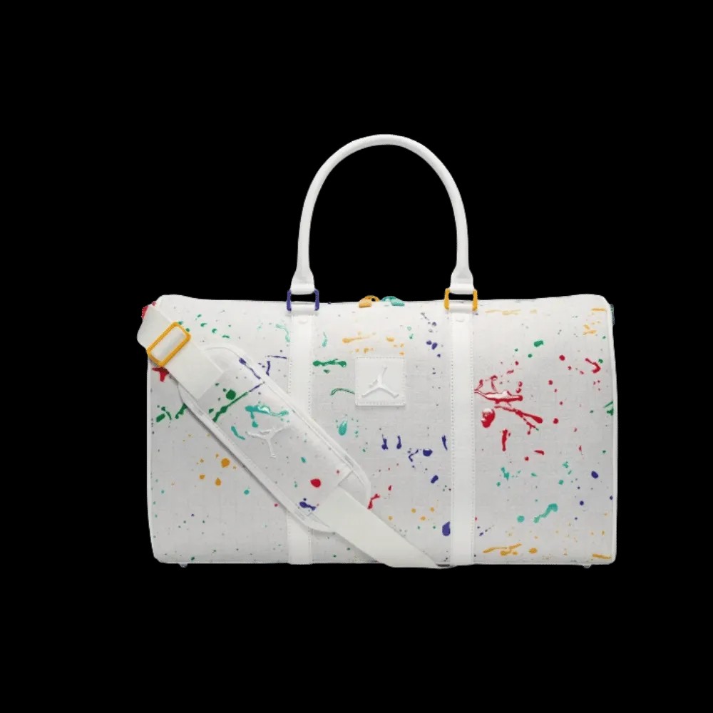 Jordan Monogram 25L Duffle Bag - Sail - HypeFly India View 1