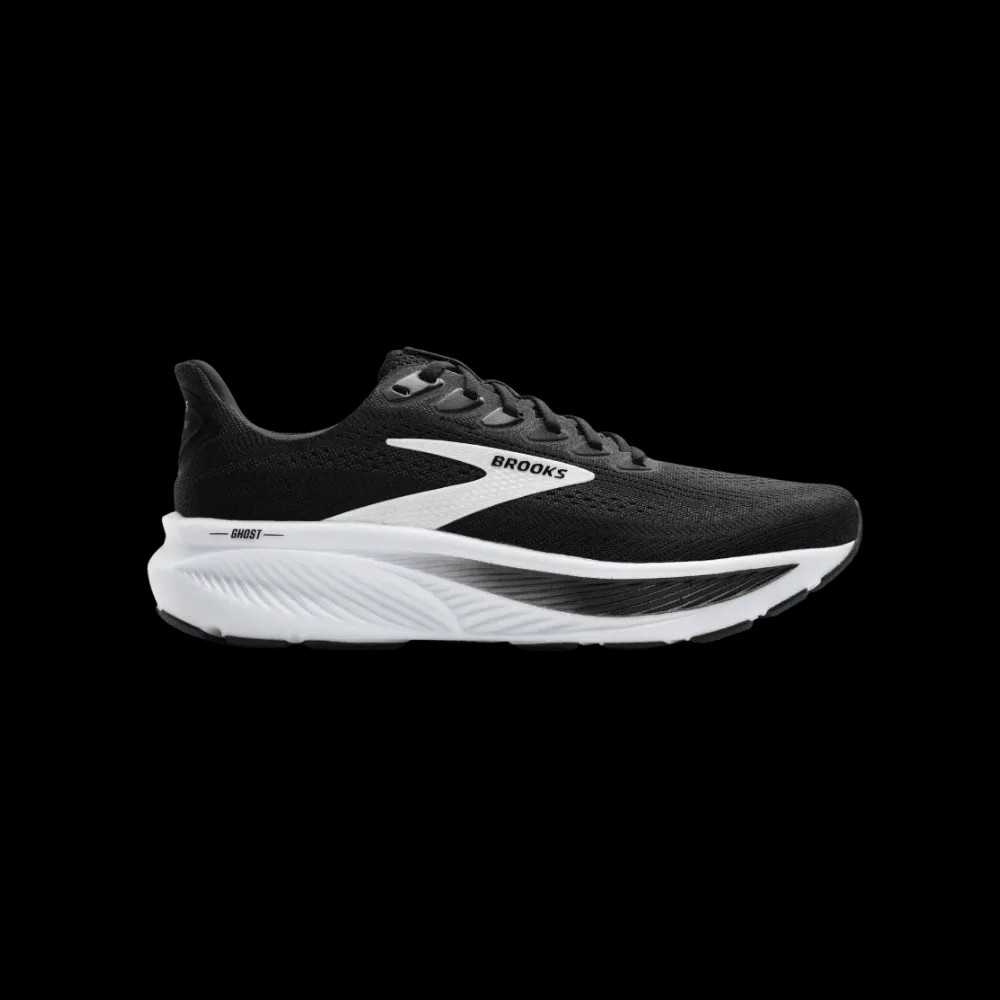 Brooks Ghost 17 Black Grey White - HypeFly India View 1