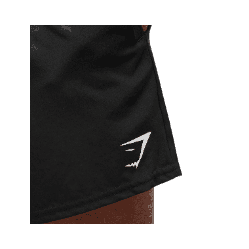 Gymshark Arrival 5" Shorts Black  - HypeFly India View 2