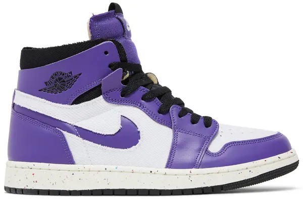 Air Jordan 1 High Zoom Comfort 'Crater Purple' - HypeFly India View 1