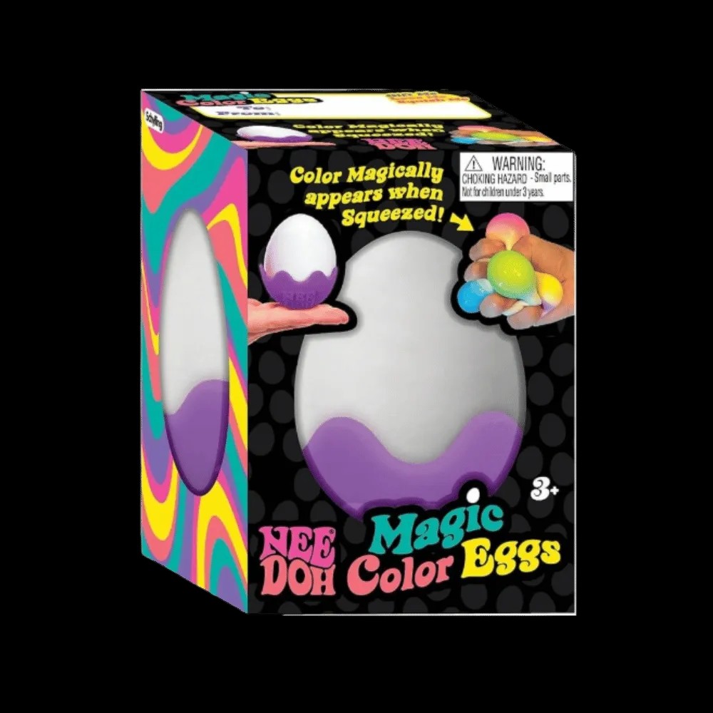 NeeDoh Magic Color Egg Squishy Fidget ToyPurple - HypeFly India View 1