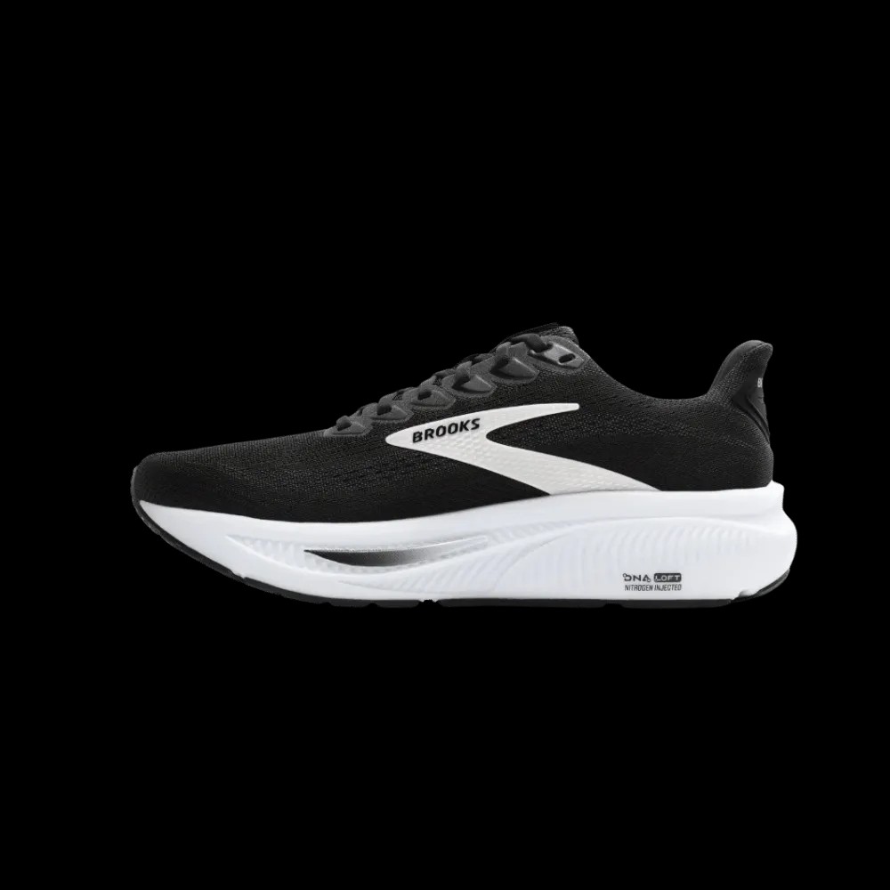 Brooks Ghost 17 Black Grey White - HypeFly India View 3