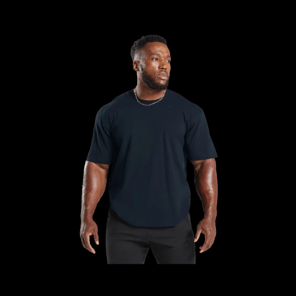 Gymshark Power T-Shirt Oversized Fit Navy - HypeFly India View 3