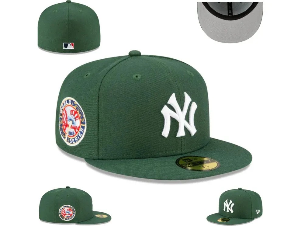 New York Yankees MLB Color Flip Green 59FIFTY Fitted Cap - HypeFly India View 1