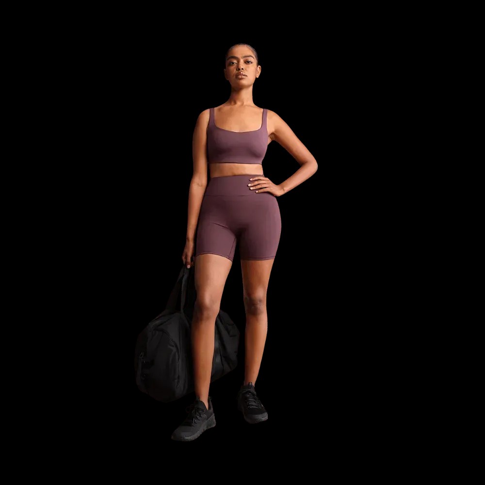 Nike X Skims Women's Scoop-Neck Bra CURRANT - HypeFly India View 2