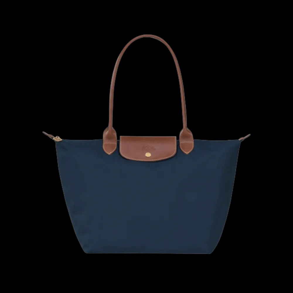 Longchamp Le Pliage Original L Tote bag Navy - Recycled canvas - HypeFly India View 1