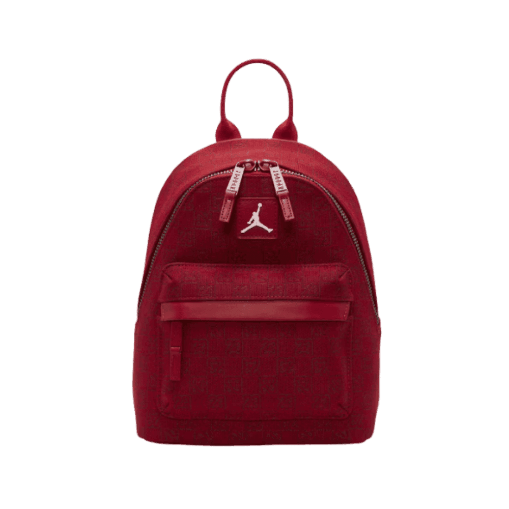 Jordan Monogram Mini Backpack (8L) - Red - HypeFly India View 1