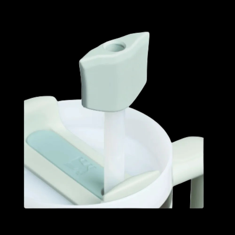 Stanley Stay Smooth Straw Topper 2-pack Mist - HypeFly India View 2