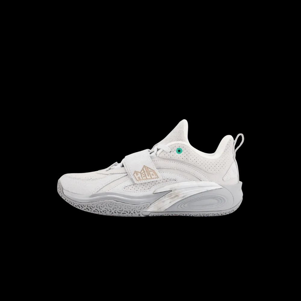Anta KAI 1 “Grey Rock” White/Grey - HypeFly India View 4
