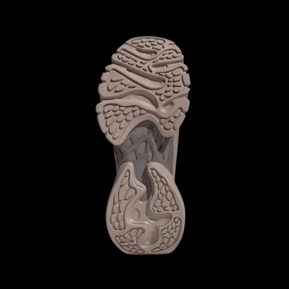 Adidas XLG Runner Mule Gray Brown - HypeFly India View 5