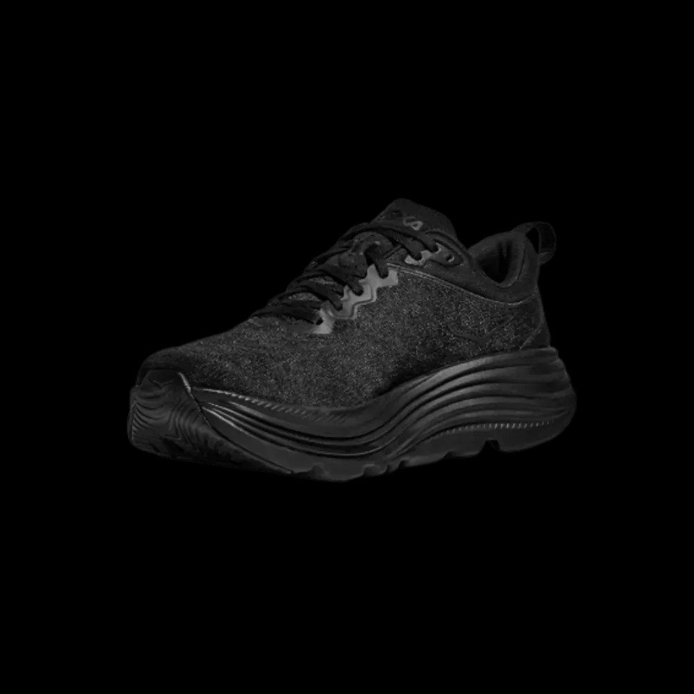 Hoka Gaviota 5 black - HypeFly India View 2