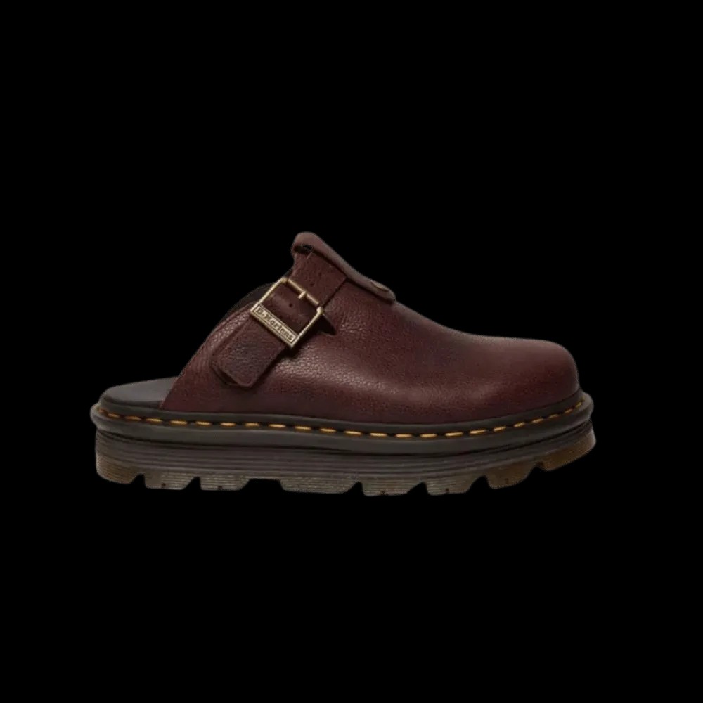 Dr Martens Zebzag Leather Brown - HypeFly India View 1