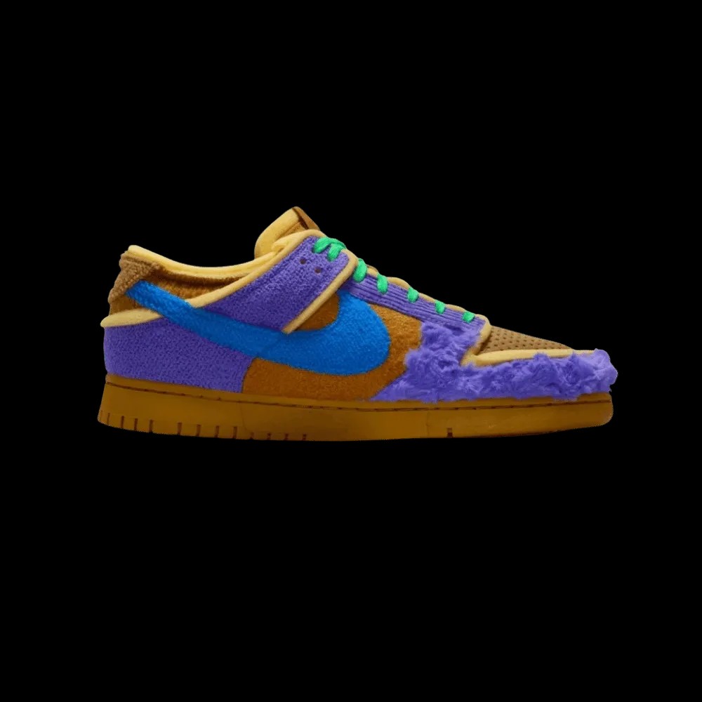 Nike Cactus Plant Flea Market x Dunk Low 'Swamp Sponge Pack - Psychic Purple' - HypeFly India View 3