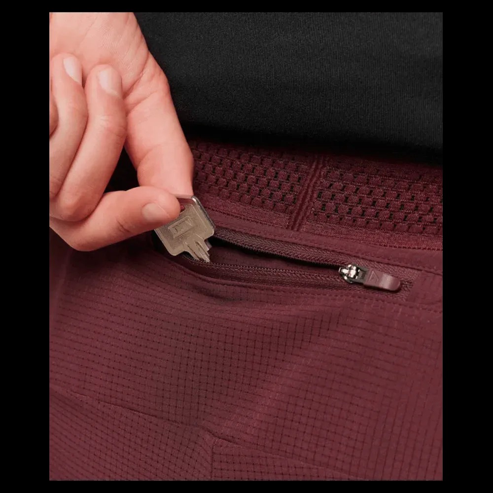 Gymshark Running 4" 2in1 Shorts Rich Maroon - HypeFly India View 4
