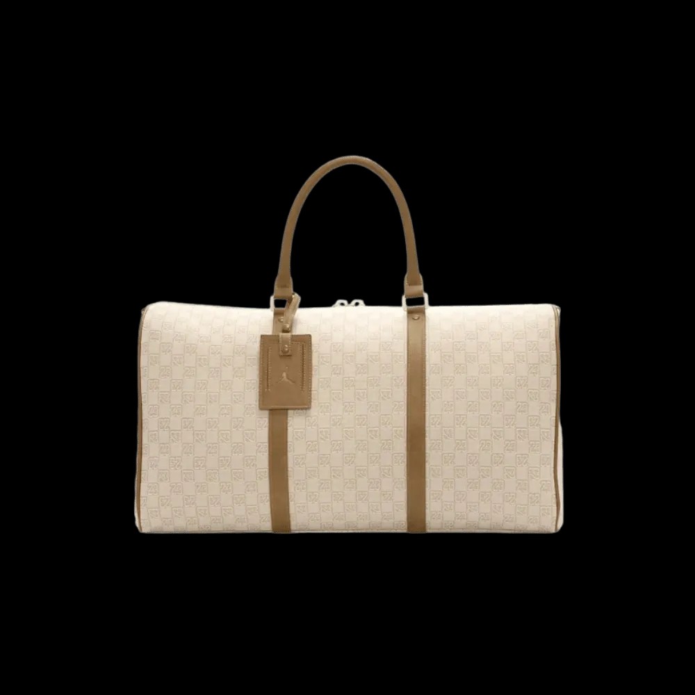 Jordan Monogram 40L Duffle Bag - Coconut Milk - HypeFly India View 2