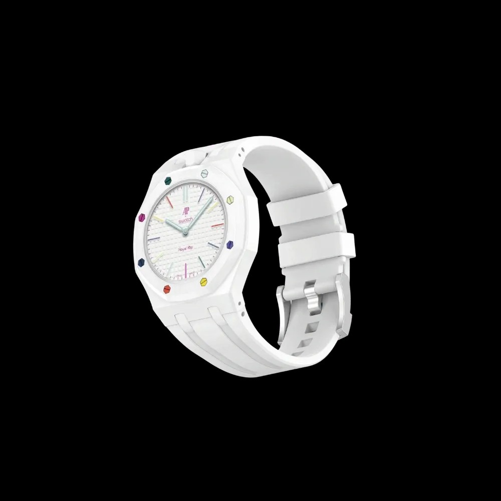 Royal Pop Unofficial Watch Strap - Huit Blanc - HypeFly India View 2