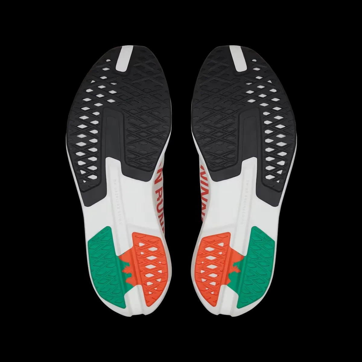 On Running Cloudboom Zone White | Flame - HypeFly India View 3