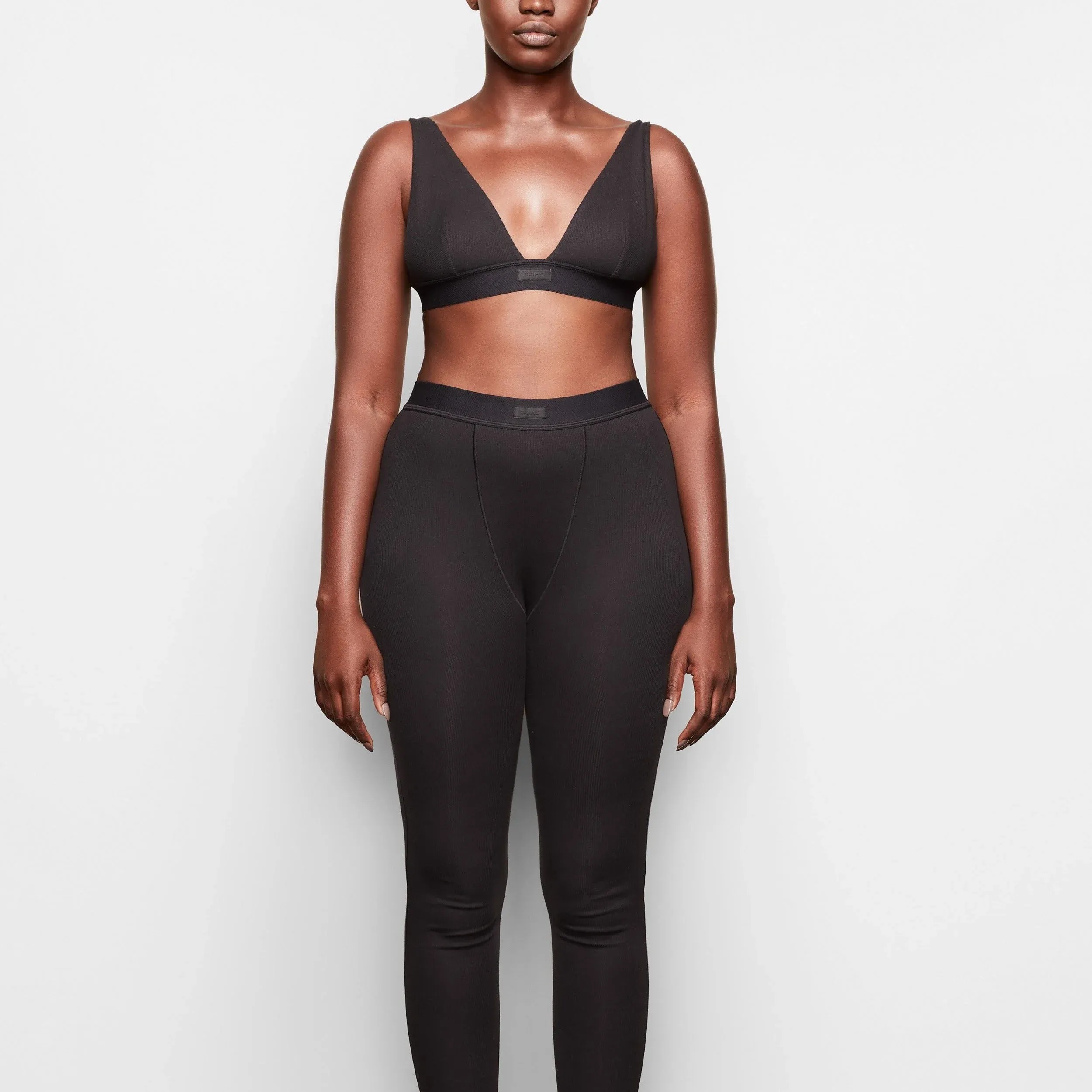 Skims Cotton Rib Legging Root - HypeFly India View 2