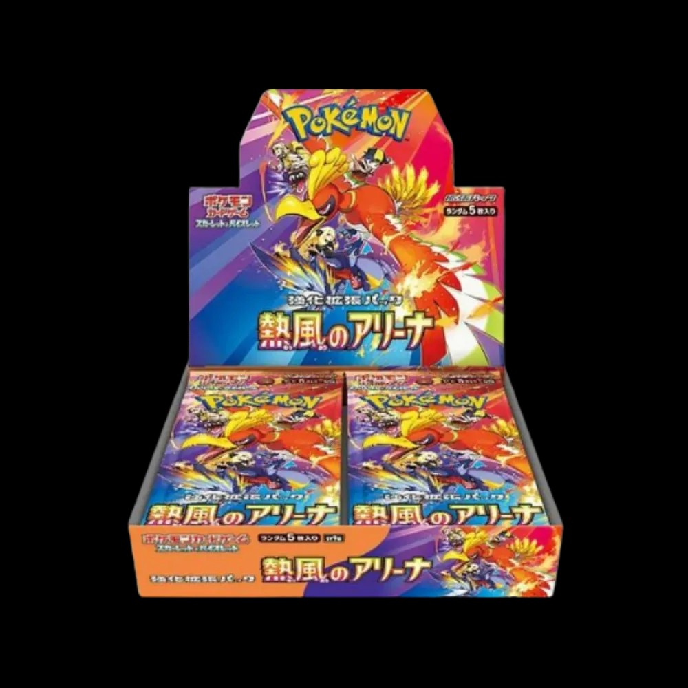 Pokemon Japanese Heat Wave Arena Booster Box - HypeFly India View 1