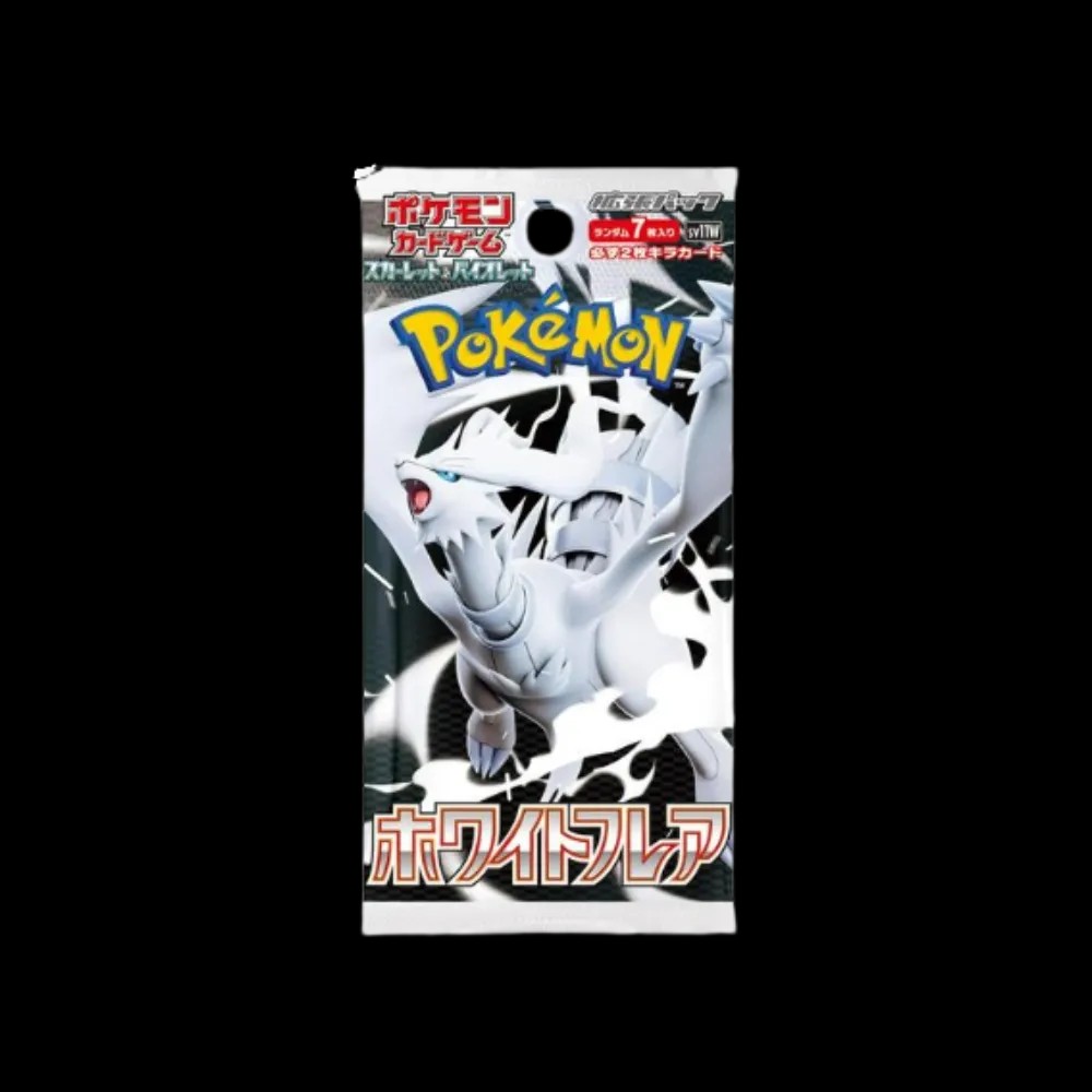 Pokemon Japanese White Flare Booster Pack - HypeFly India View 1