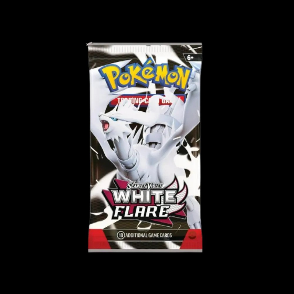 Pokemon White Flare Booster Pack - HypeFly India View 1