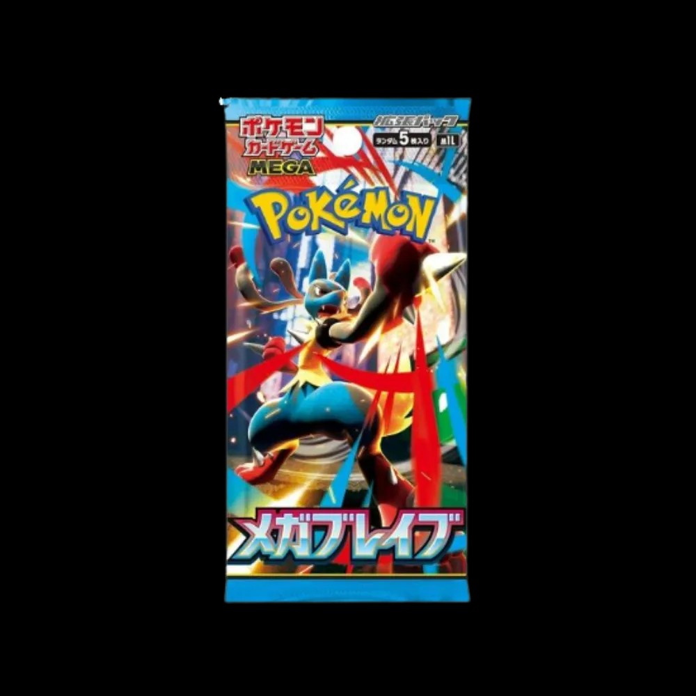 Pokemon Japanese Mega Brave Booster Pack - HypeFly India View 1