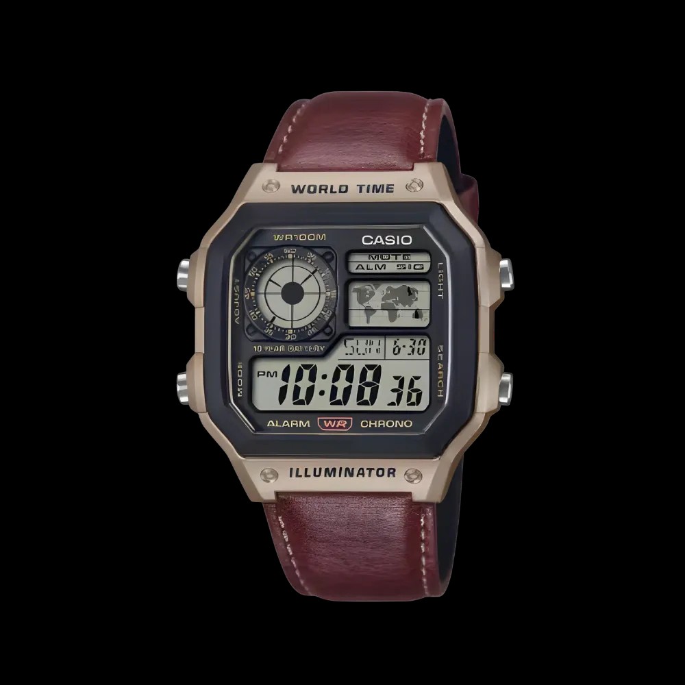 Casio STANDARD AE-1200WHL-5AV - HypeFly India View 1