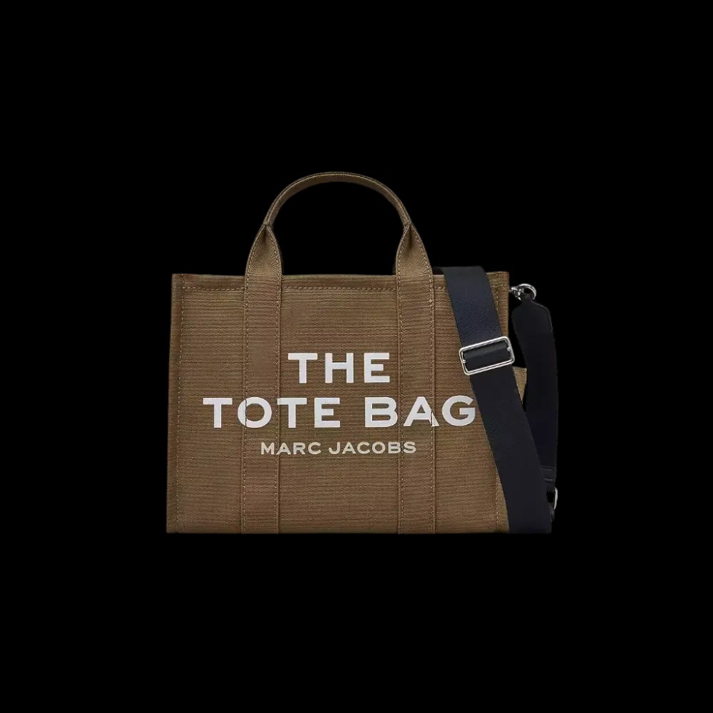 Marc Jacobs The Canvas Medium Tote Bag 'Slate Green' - HypeFly India View 1