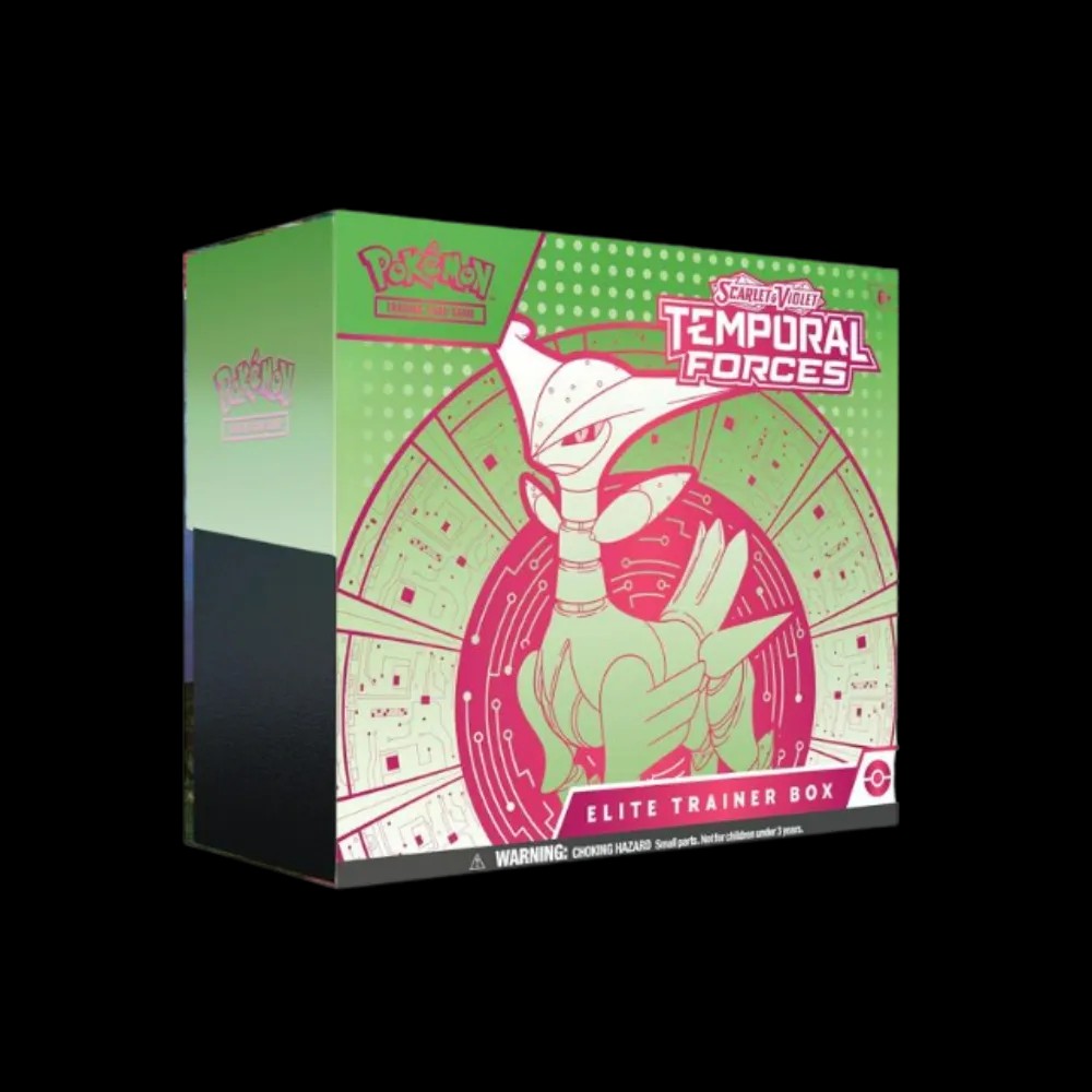 Pokemon Temporal Forces Elite Trainer Box [Iron Leaves] - HypeFly India View 1