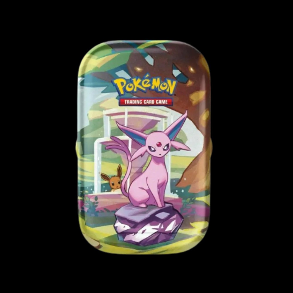 Pokemon Prismatic Evolutions Mini Tin [Espeon] - HypeFly India View 1