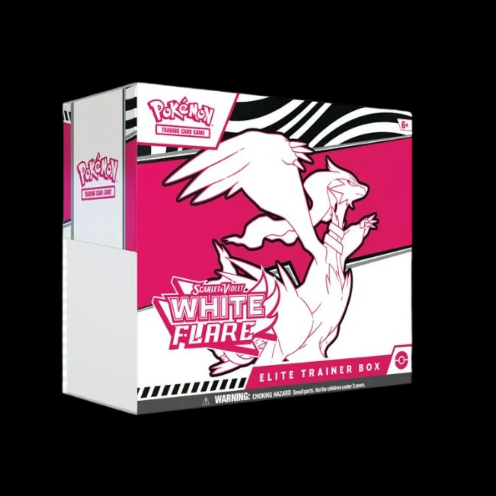 Pokemon White Flare Elite Trainer Box - HypeFly India View 1