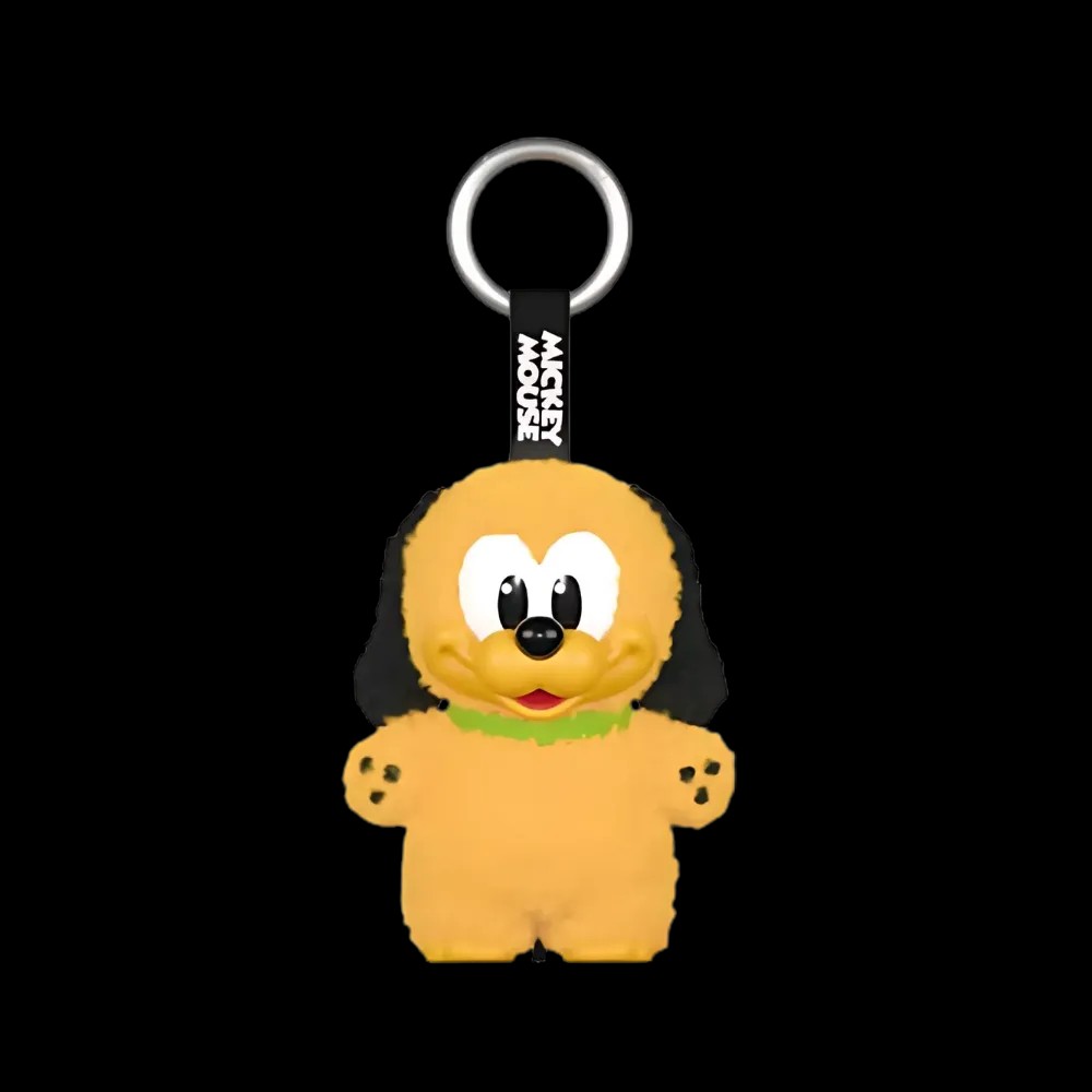 Pop Mart Disney Mickey Family Together Series Pluto Plush Keychain - HypeFly India View 1