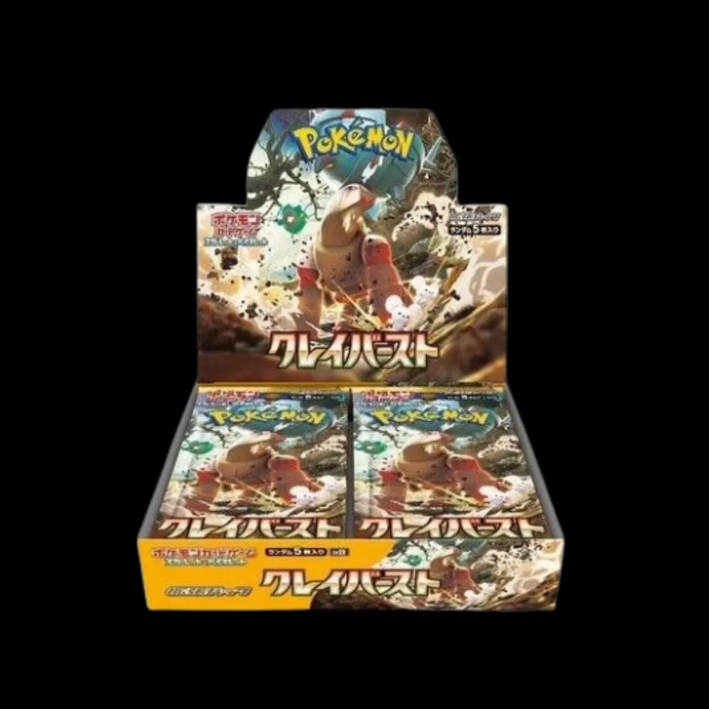 Pokemon Japanese Clay Burst Booster Box - HypeFly India View 1