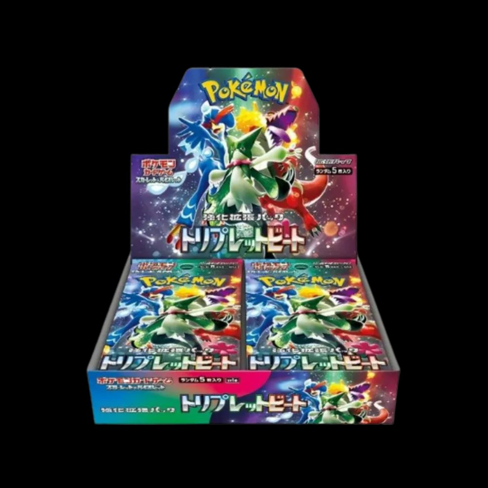 Pokemon Japanese Triplet Beat Booster Box - HypeFly India View 1