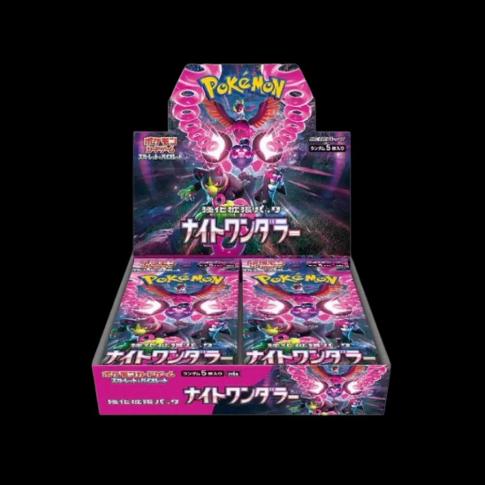 Pokemon Japanese Night Wanderer Booster Box - HypeFly India View 1