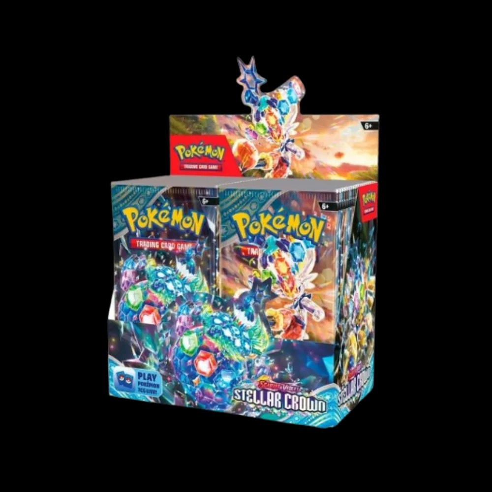 Pokemon Stellar Crown Booster Box - HypeFly India View 1