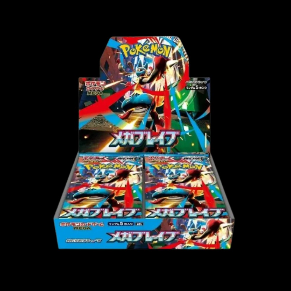 Pokemon Japanese Mega Brave Booster Box - HypeFly India View 1