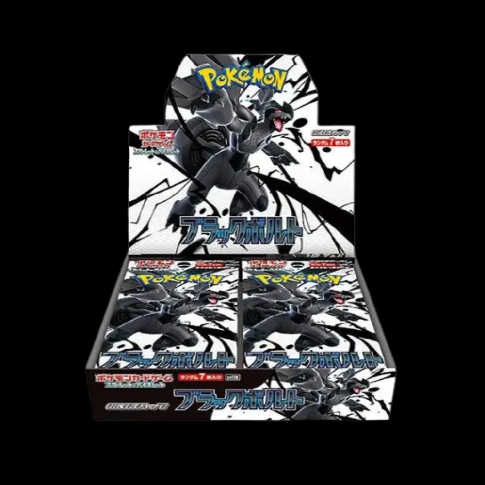 Pokemon Japanese Black Bolt Booster Box - HypeFly India View 1